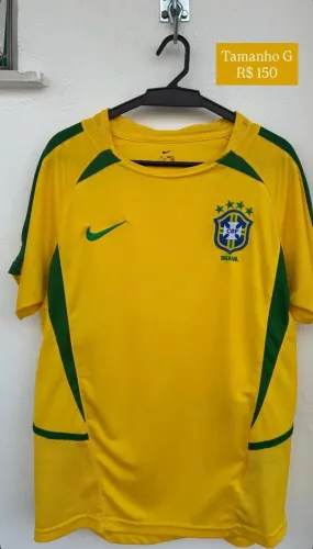 Camisa Retrô Brasil 2002