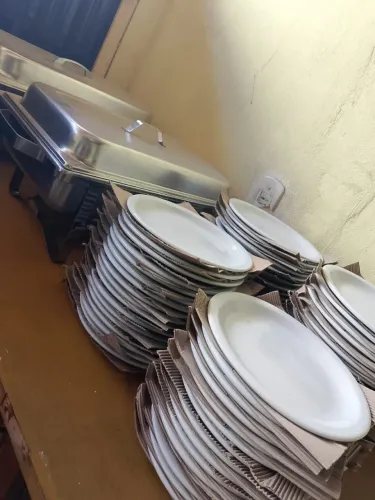 Aluguel de Pratos, Taças, Talheres e Rechaud