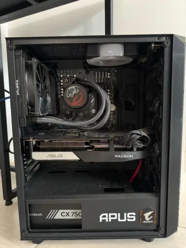 PC Gamer, Edição de vídeo e 3D - Ryzen 7 5800X | 64GB RAM | RX 6750 XT 12GB | Water Cooler