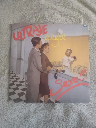 Disco Vinil Ultraje a Rigor "Sexo" com encarte