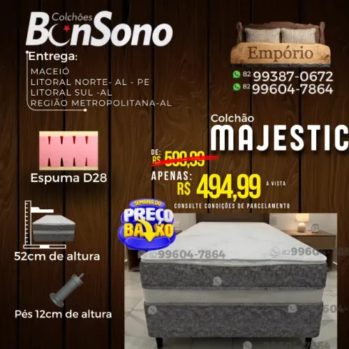 Unibox solteiro premium Bonsono D28 pronta entrega consulte estoque