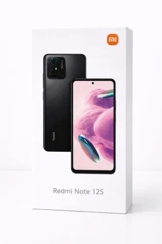Xiaomi Redmi Note 12S Preto Onyx Black - 256 GB NOVO LACRADO