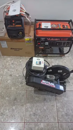 Oportunidade: Combo de Ferramentas: Máquina de Solda, Gerador e Serra de Cortar
