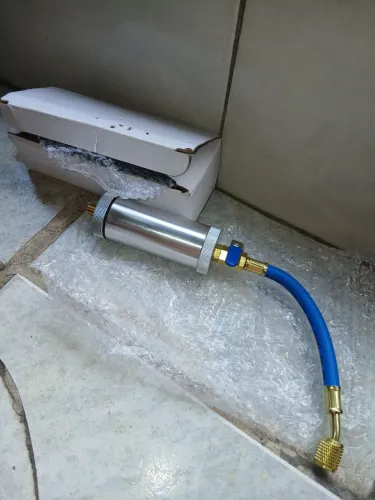 Injetor refrigeração limpeza de sistema.
