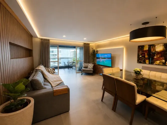 Apartamento para venda possui 120 metros quadrados com 3 quartos