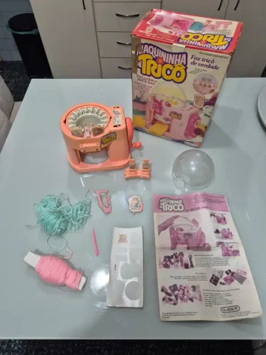 Maquininha de tricô Glasslite