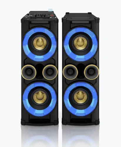 Aparelho de som Phillips NX7 2 torres como mesa de som