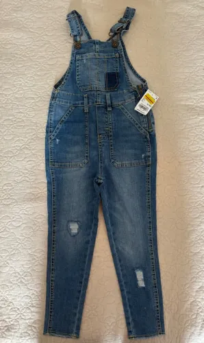 Jardineira jeans infantil OshKosh Bgosh
