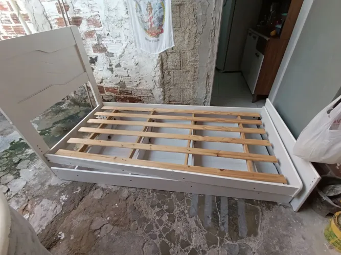 2 camas baú solteiro sem colchão