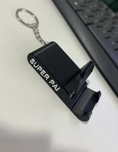 Chaveiro Suporte Celular Dia dos Pais