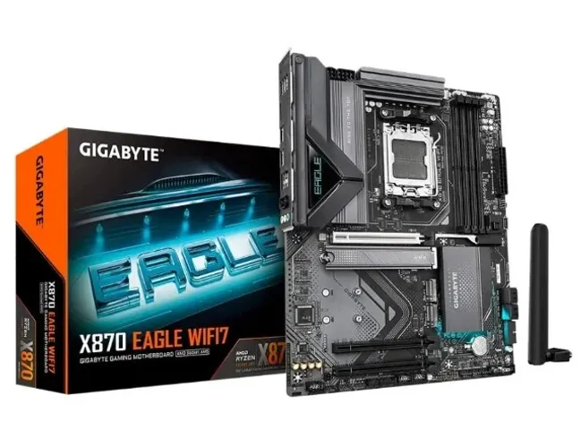 Placa Mãe Gigabyte X870 EAGLE WIFI7, AMD AM5 - NOVA -TROCO