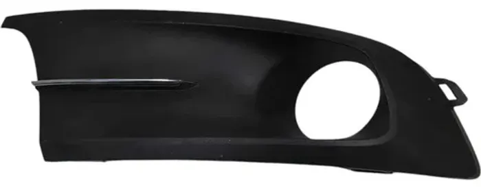 Moldura Grade Farol Milha Direita Vw Fox 2010 2011 2012 Preto Direito