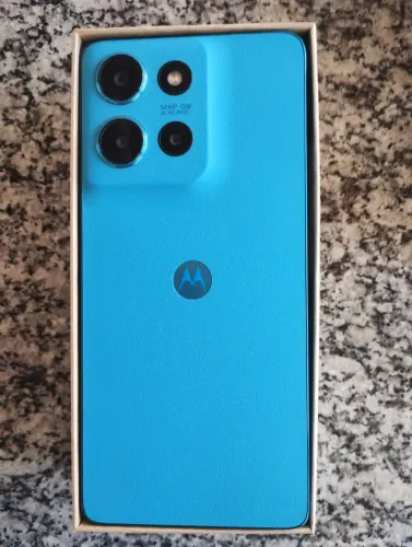 Moto G75 256gb de memória, caixa, nota fiscal carregador