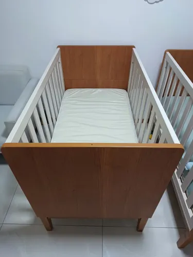 Berços Cama com Colchão Impermeavel Ortobom