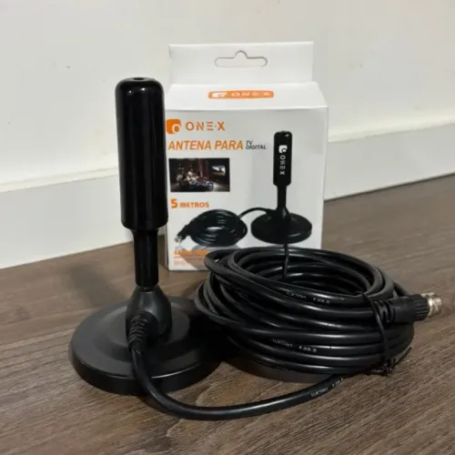 ANTENA DE TV 5M HD - FAÇO ENTREGA