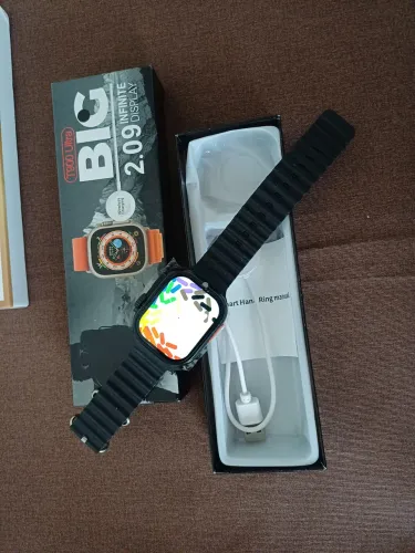 Smartwatch ultra com pulseira extra 