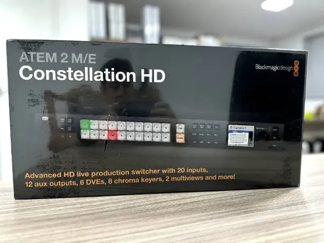 Blackmagic Atem 2 M/E Constellation HD - NOVO! LACRADO!