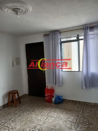 Apartamento 45m², com 2 quartos à Locação , Pimentas - Guarulhos