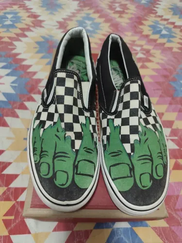 Tênis Vans SlipOn - Marvel Hulk