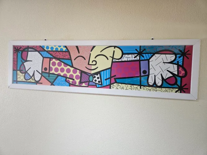Quadro decorativo Romero Britto