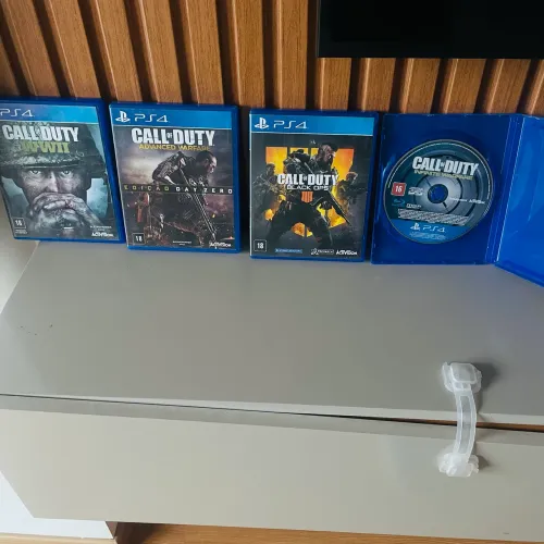 4 Jogos Originais PS4 - Call of Duty - Lote