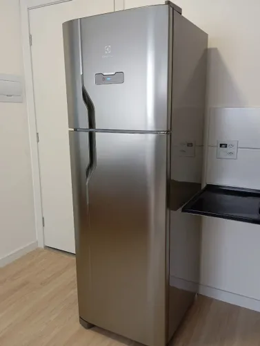Geladeira Electrolux Frost Free Duplex Inox (371L)