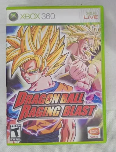 Dragon ball raging blast Xbox 360 - Mídia Física Original -