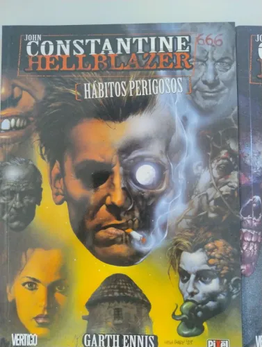 HQs Hellblazer - Hábitos perigosos e Sangue Real