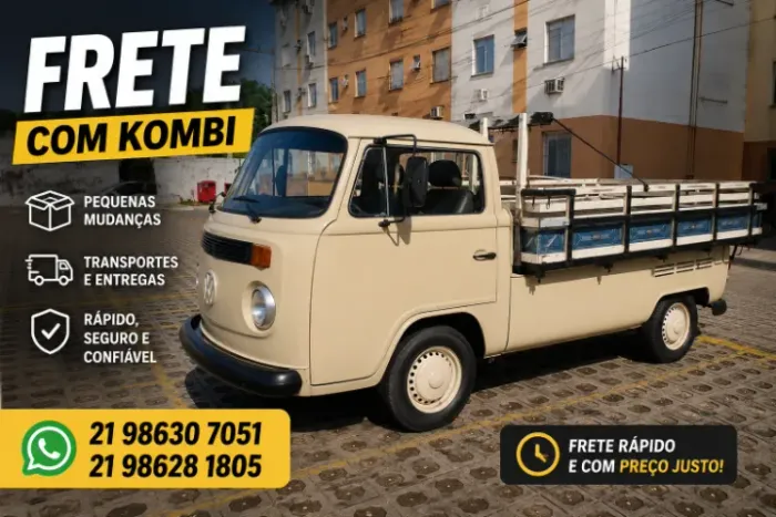 Frete com Kombi e Pequenas Mudanças