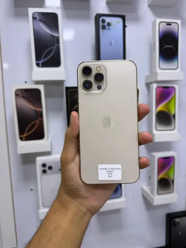 IPHONE 12 PRO MAX 256 GB DOURADO 87%