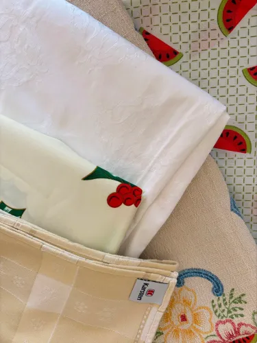 Toalha para mesa retangular
