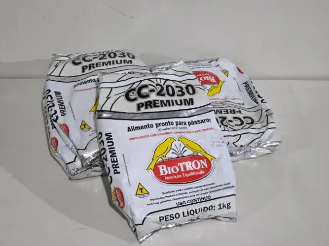 Ração Pássaros Farinhada Aves Cc 2030 Premium 4kg Biotron