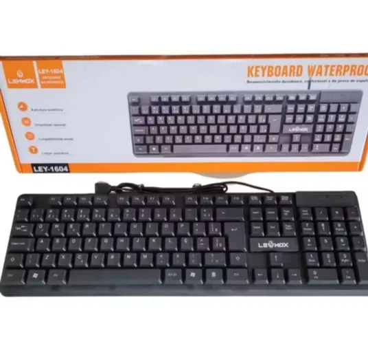 Teclado com fio lehmox
