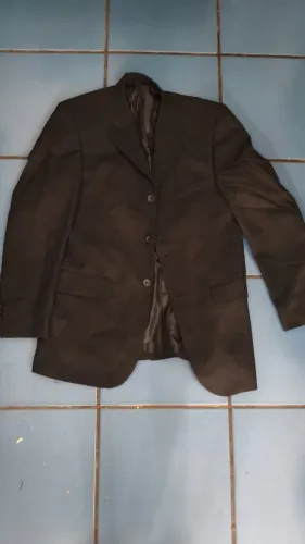Blazer masculino preto 48