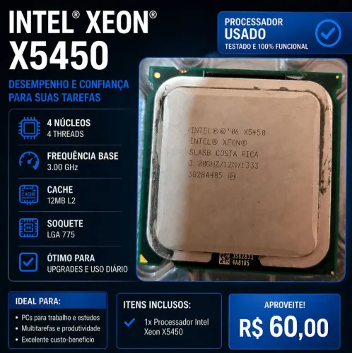 Processador Intel Xeon X5450