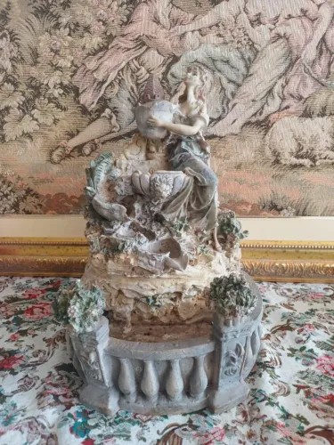 Decorativa fonte de água em resina (não acompanha motor) 31x17