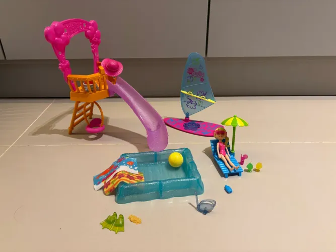 Polly pocket parque de diversão