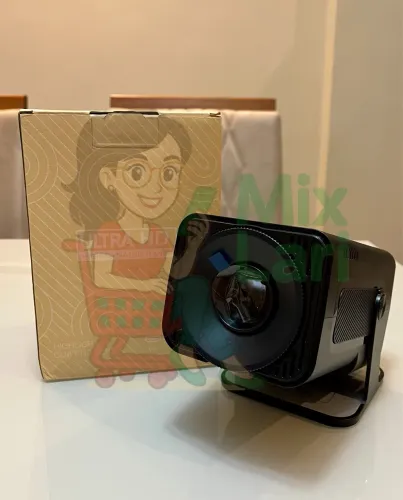 Mini Projetor HY320 Wi-Fi Full HD - Cinema em Casa | Novo na Caixa
