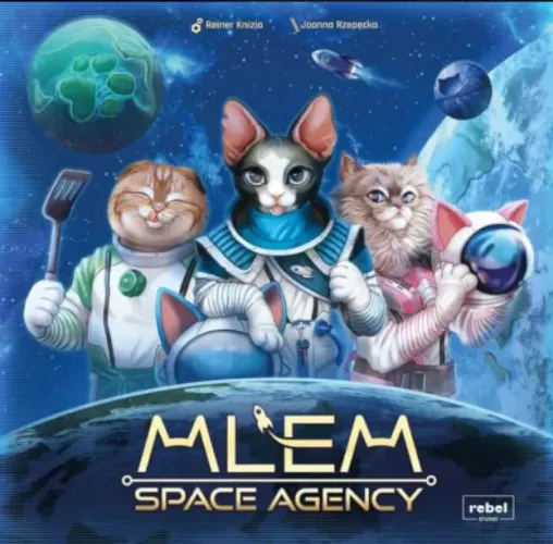 MLEM Space Agency - jogo de tabuleiro