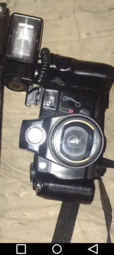 Camera analógico original tripé entrega antiga