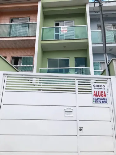 Sobrado para aluguel com 135 metros quadrados com 2 quartos em Vila Alzira - Santo André -