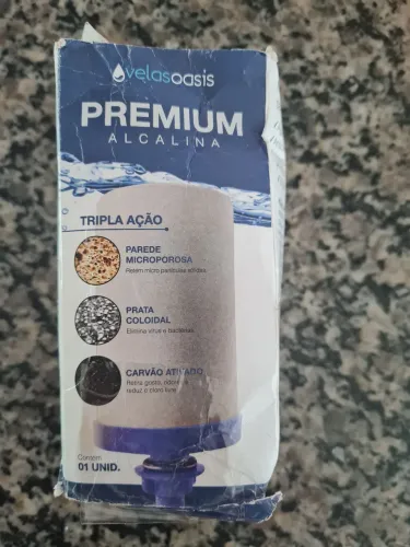 4 velas para filtro de barro. Novas