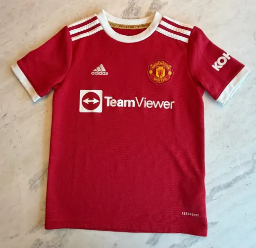 Camisa Manchester United Adidas Original -  Infantil 