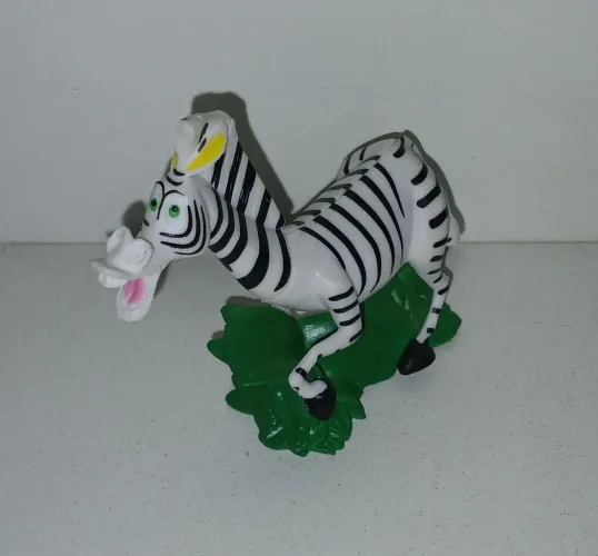 BONECO MINIATURA MADAGASCAR ZEBRA MARTIN