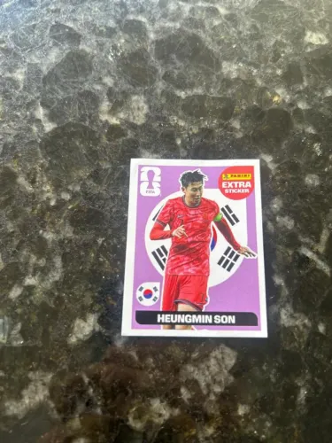 Figurinha Panini Extra Heungmin Son - Legend (Rara) ?
