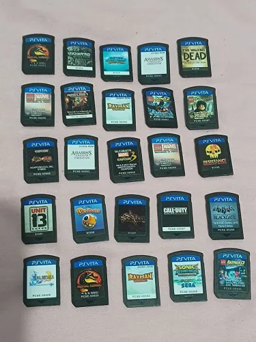 Jogos físicos sem caixa para psvita