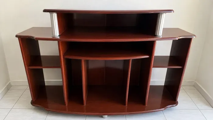 Rack de madeira
