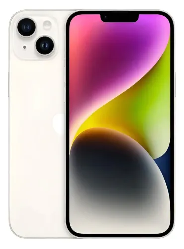 DOIS iPhones 14 plus (branco e preto)