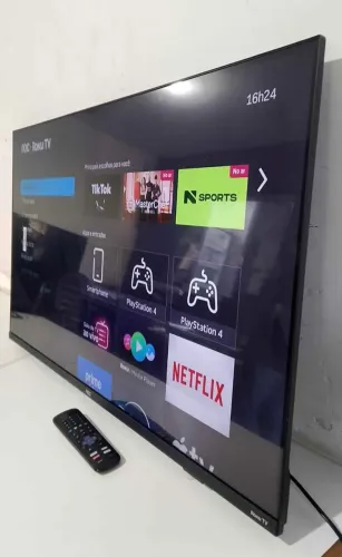 Tv smart 50 4K TCL Roku Nota fiscal
