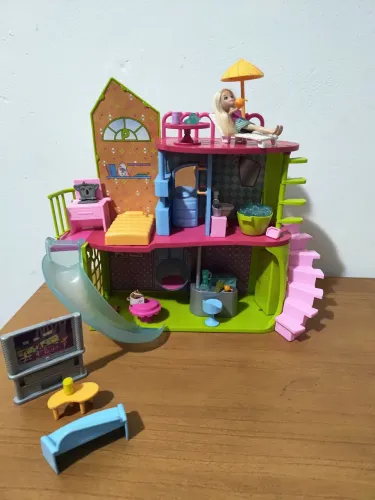 Casa Polly Pocket antiga 